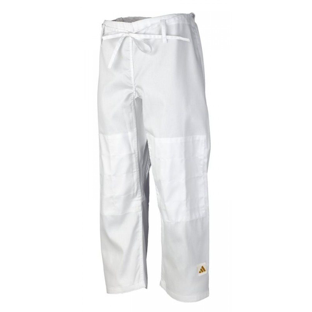 adidas judo gi Club J350 white/gold stripes