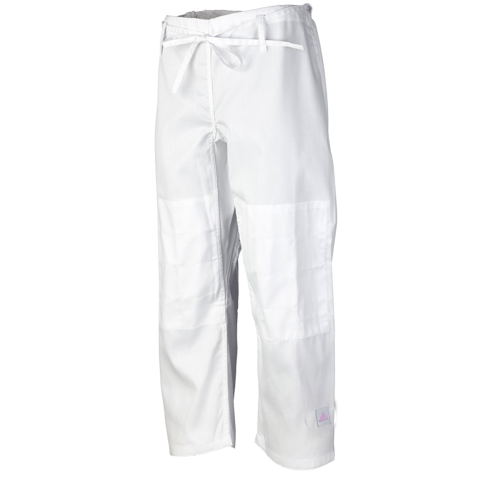 adidas judo gi Club J350 white/pink stripes