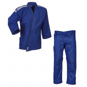 adidas Judo-Gi "Club" blue/ white stripes, J350B