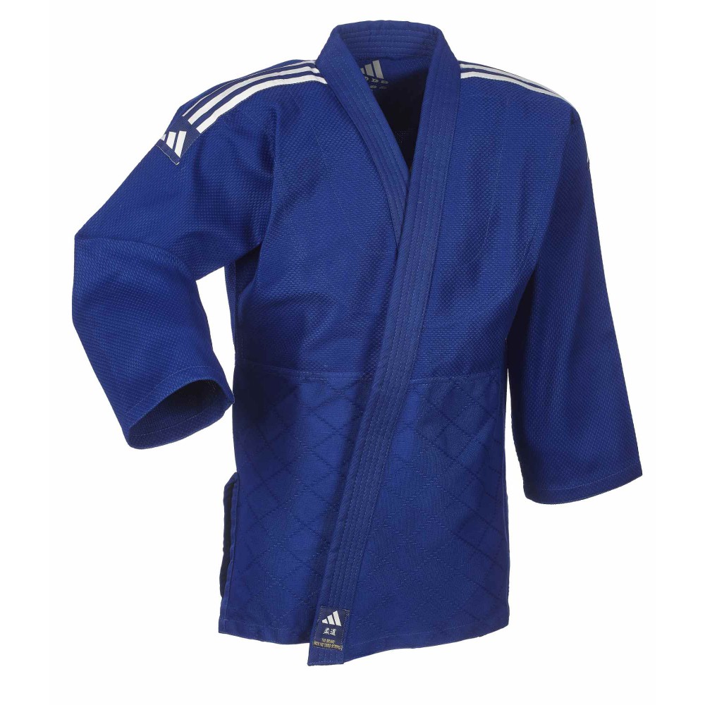 adidas Judo-Gi "Club" blue/ white stripes, J350B