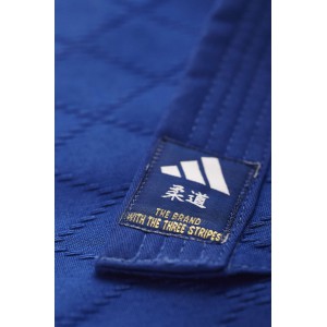 adidas Judo-Gi "Club" blue/ white stripes, J350B