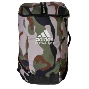 Adidas backpack Martial Arts camo green/black