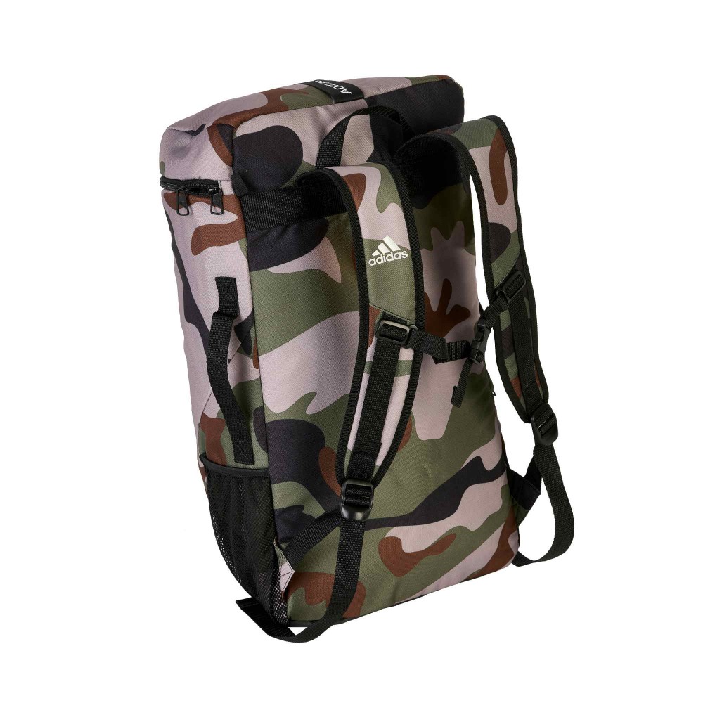 Adidas backpack Martial Arts camo green/black