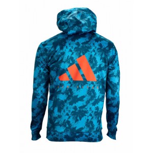 Adidas BJJ Graphic Hoody Jiu-Jitsu blue/orange