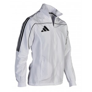 adidas zipped jacket TR40 white