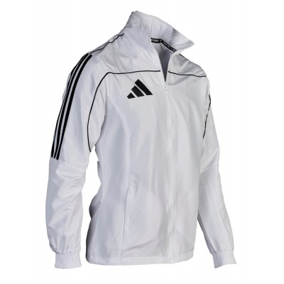 adidas zipped jacket TR40 white