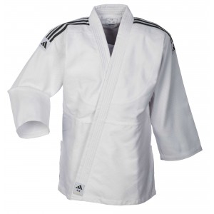 adidas judo gi Club J350 white/black stripes  