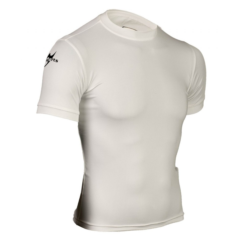 Ju-Sports Compression Shortsleeve white