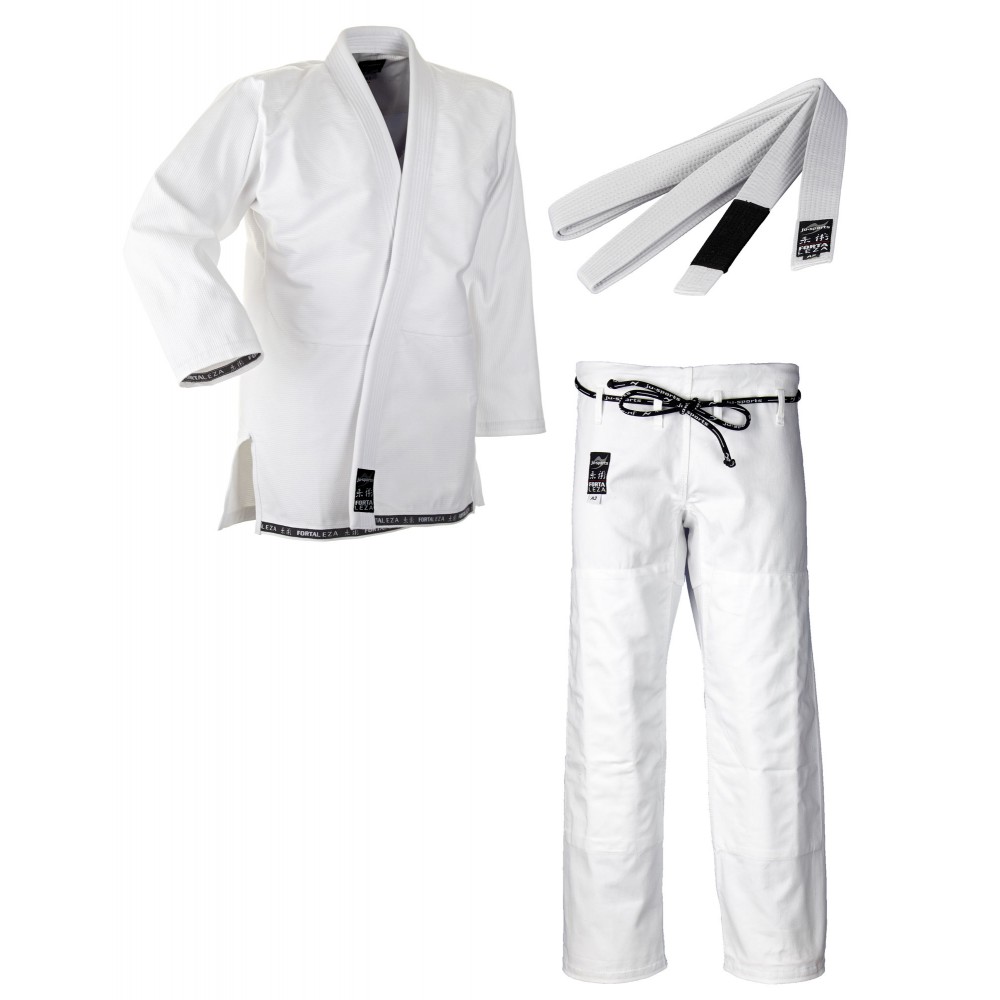 BJJ beginners' gi Fortaleza white