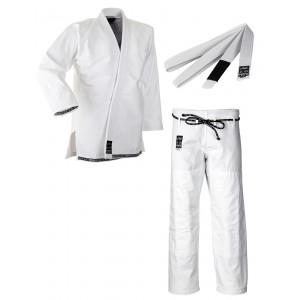 BJJ beginners' gi Fortaleza white