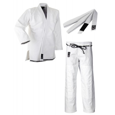 BJJ beginners' gi Fortaleza white