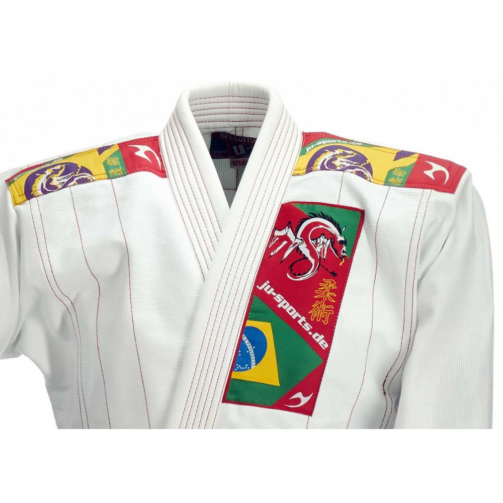 BJJ gi Kids white