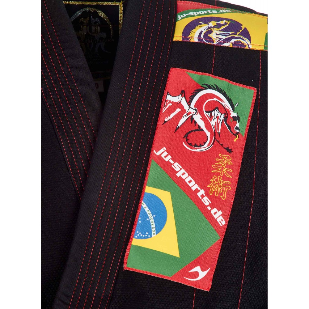 BJJ gi Kids black