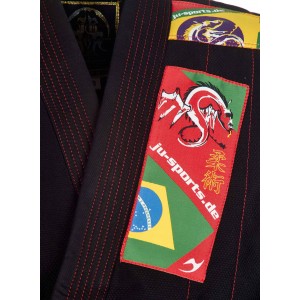 BJJ gi Kids black