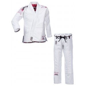 Amazona BJJ EXTREME 2.0 white/pink 