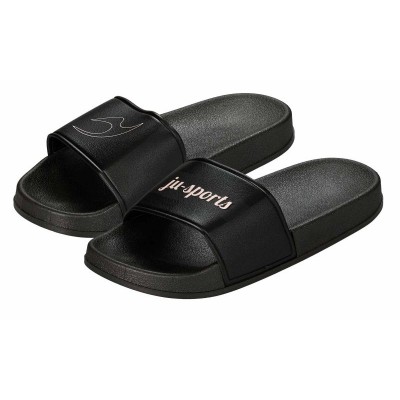 Ju sports core black slippers 