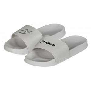 Ju sports core white slippers 
