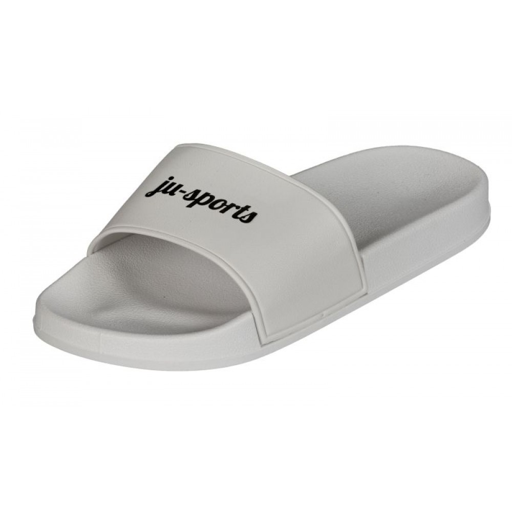 Ju sports core white slippers 