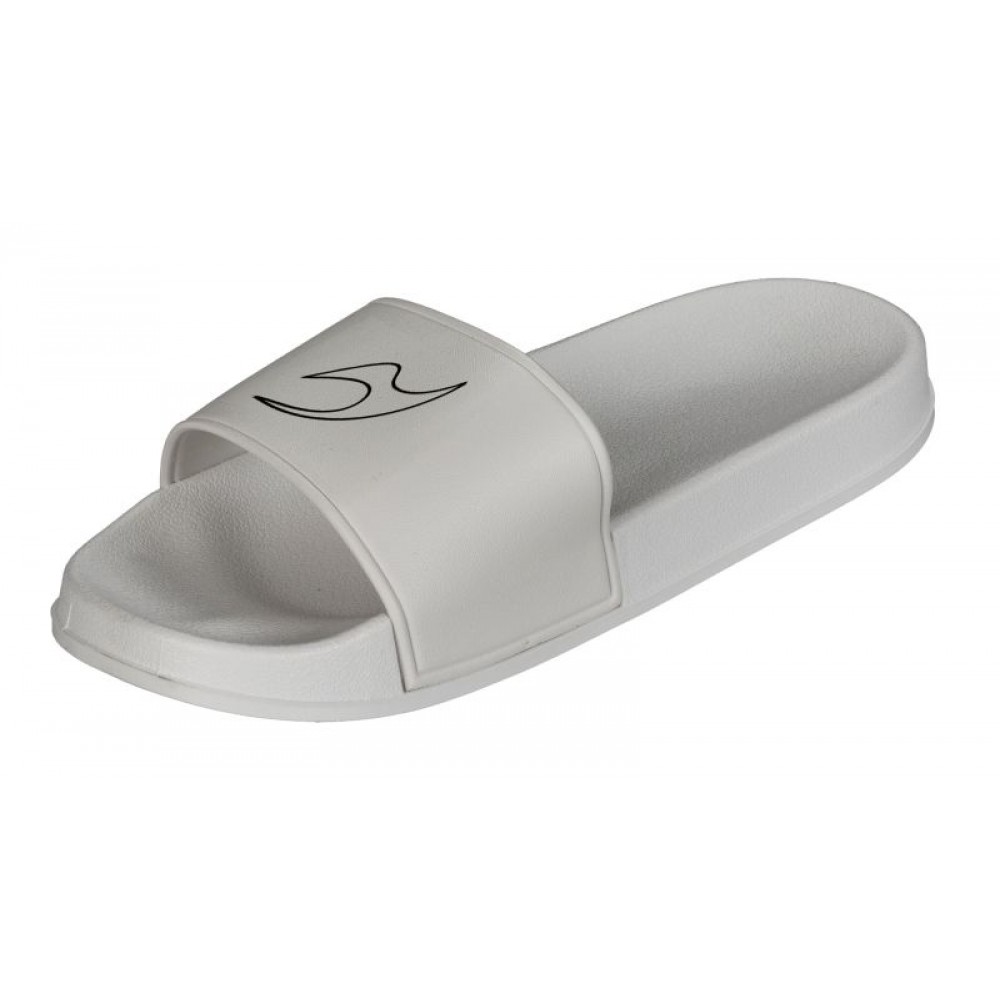 Ju sports core white slippers 