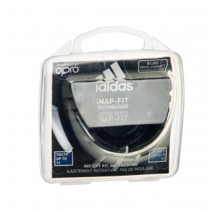 adidas OPRO SnapFit black YOUTH