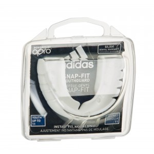 adidas OPRO SnapFit white YOUTH