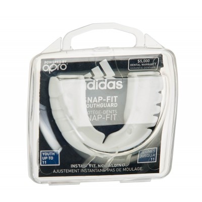 adidas OPRO SnapFit white YOUTH