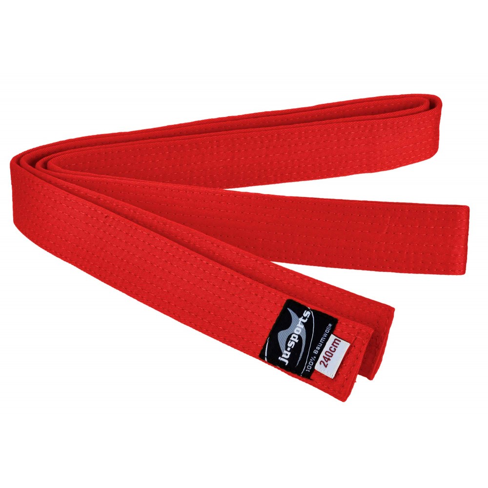 Ju-Sports budo belt red