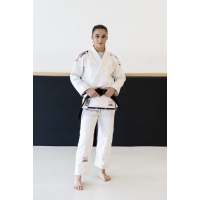 Amazona BJJ EXTREME 2.0 white/pink girl