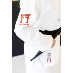Fighting Films judogi Superstar 650Gr IJF white Super Slim Fit