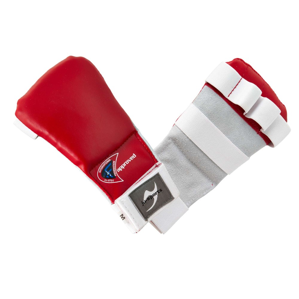 Ju-Jitsu hand protection red