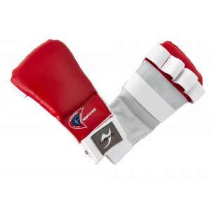 Ju-Jitsu hand protection red
