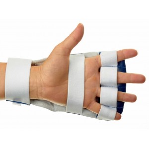 Ju-Jitsu hand protection blue