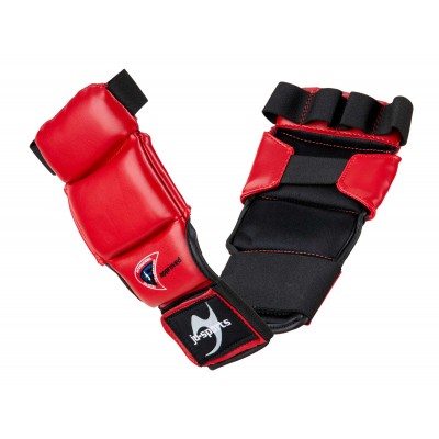 Ju-Jutsu Hand Protection Pro Section red