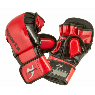 Ju-Sports MMA/Pankration Sparring Mitts Carbon red