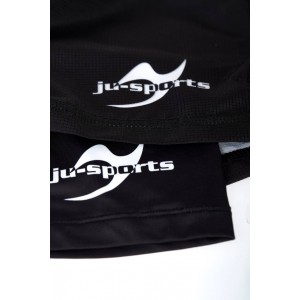 Grappling shorts double unisex black